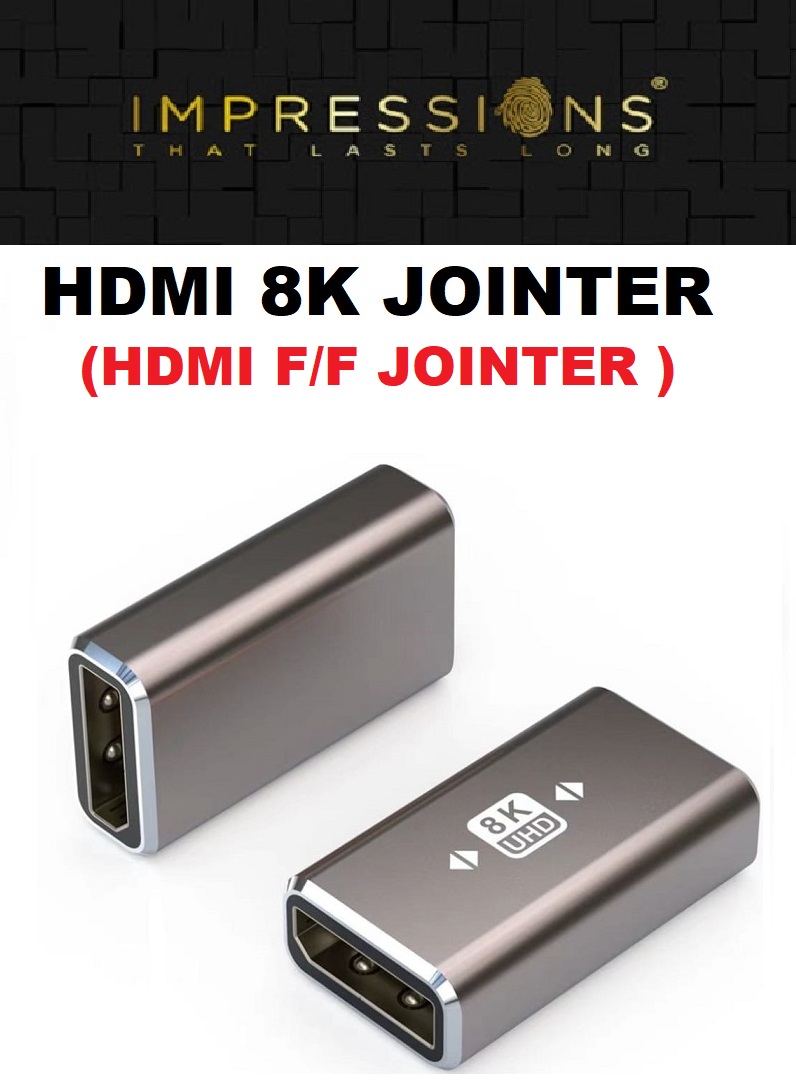 CONVERTER HDMI 8K FEMAL ADAPTOR